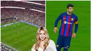 Abucheos a Piqué y gritos de “Shakira”, “Shakira” en el clásico entre Real Madrid y Barcelona en Las Vegas