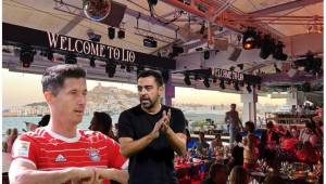 Ambos protagonistas coincidieron en un restaurante en Ibiza.