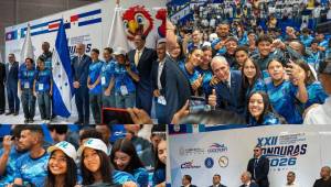 ¡Fue una tremenda fiesta! Así se vivió la juramentación a los 589 atletas hondureños que participarán en los Juegos CODICADER.