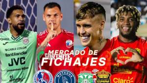 Mercado de Fichajes de Honduras: Olimpia firma nuevo refuerzo, baja confirmada en Real España y Platense contrata cuatro jugadores. Aquí te contamos todos los detalles.