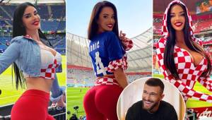 La hermosa influencer se pronunció sobre su asistencia en la Copa del Mundo para apoyar a Croacia y lanzó un sugerente mensaje al futbolista Tim Payne.