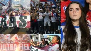 Las barras de Olimpia y Saprissa se vieron las caras en la previa del partido y esto fue lo que pasó: así fue el épico pasillo de la Ultra Fiel para recibir al Viejo León.