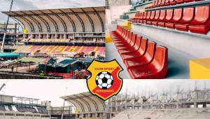 ¡Espectacular! El Sport Herediano de Costa Rica publicó fotografías de los avances en la remodelación del estadio Eladio Rosabal Cordero.