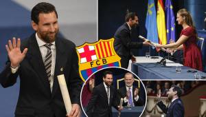 Jornada de pura emoción para el astro argentino en España tras recibir el Premio Princesa de Asturias de los Deportes 2026, entregado por la misma heredera de la Corona.
