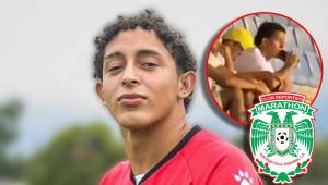 Nixon Cruz ha llamado la atención por sus apariciones en los últimos partidos de Marathón mientras continúa alejado de las canchas por problemas en su rodilla, según informó Real España.