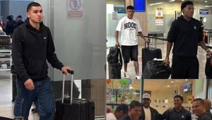 Erick Puerto, Kervin Arriaga y Dereck Moncada arribaron a Honduras durante la madrugada para sumarse a la 'H' y afrontar la primera prueba de fuego de José Francisco Molina: la Liga de Naciones de Concacaf.