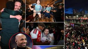 El Arsenal volvió a proclamarse campeón de Inglaterra después de muchísimo tiempo y en los festejos se sumó el histórico Ian Wright. Thierry Henry, por su parte, dio un emotivo discurso para la televisión local.