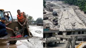 Imágenes sensibles: así quedó Nepal tras terrible inundación; 55 muertos y más de 400 desaparecidos