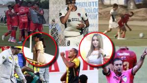 Edrick Menjívar estuvo ausente, Edwin Rodríguez con emotiva celebración tras anotar, futbolista enciende las alarmas en Real España y las bellas chicas que dejó la 5ta jornada del Apertura 2026.