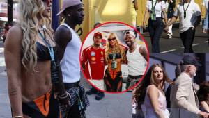 Virginia Fonseca, novia de Vinicius impacta en el Gran Premio de Madrid F1