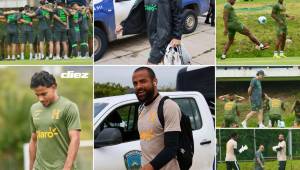 El entrenamiento que realizó esta tarde la Selección de Honduras en el CAR del Olimpia antes de su estreno en la Nations Legue de Concacaf. (Fotos por Marvin Salgado)
