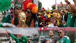 ¡EL MUNDIAL ES UNA LOCURA! Los hinchas mexicanos pusieron la fiesta en la previa del México vs Sudáfrica en el Estadio Azteca.