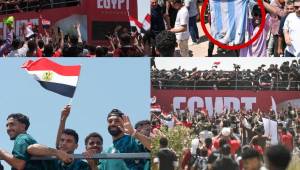 Los jugadores de Egipto fueron recibidos como unos héroes en su país tras alcanzar la fase de octavos de final del Mundial. Ojo a lo que sucedió con Argentina.