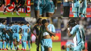 Luis Palma fue el héroe de Honduras, la Bicolor se salva del descenso en la Liga de Naciones y rostros tristes de los jugadores catrachos tras el empate ante Jamaica.