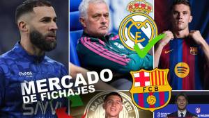 Las últimas novedades en el mercado de fichajes de Europa: Mourinho dio luz verde al próximo refuerzo del Real Madrid, movimientos en Barcelona y la bomba de Benzema en Arabia Saudita.