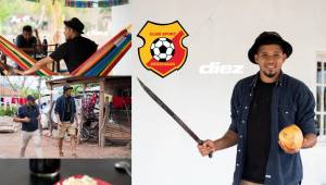 Arropado por los cerros que cubren la aldea Las Pilas en Sulaco, Yoro, nació Getsel Montes, actual campeón del Herediano de Costa Rica. Fotos Mauricio Ayala.