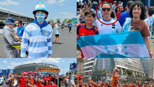 ¡Tremendo ambientazo! Así se vive la tremenda fiesta en la previa del Argentina vs España desde Nueva York, Estados Unidos.