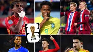 Estos son los famosos futbolistas que tendrán la oportunidad de vivir su primera experiencia en las Copas del Mundo. Uno de ellos se convertirá en el más joven de toda la historia en disputar el certamen.