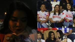 Hermosas aficionadas se hicieron presente en el Chelato Uclés para alentar a Olimpia y buscar la clasificación a la gran final de la Copa Centroamericana de Concacaf 2026.