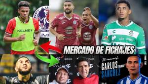 Lobos UPNFM saca la chequera, Choco Lozano fue despedido de Santos Laguna, Motagua despide a goleador y Real España busca a exjugador de Olimpia: los últimos movimientos en el mercado de Honduras.