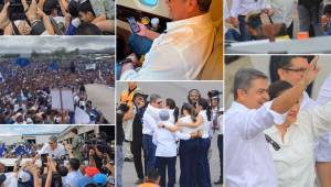 Así regresó esta mañana el expresidente Juan Orlando Herández a Honduras luego de estar cuatro años en Estados Unidos por delitos de narcotráfico, hasta que recibió el indulto de Donald Trump para liberarlo.