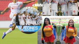 El Olimpia conquistó el torneo Clausura 2025-2026 venciendo a Olancho con global de 6-2. Fotos David Romero