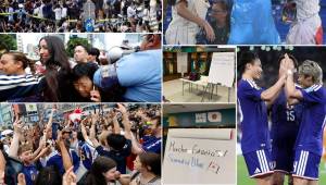 La selección japonesa firmó una contundente victoria en la Copa del Mundo sobre Túnez (4-0) y sus aficionados en Tokio se tomaron las calles, pero con cautela.