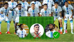 ¡ATENCIÓN! El 11 oficial de Honduras para enfrentar a Martinica por la fecha 3 de la Nations League. José Francisco Molina hizo cambios.