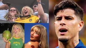 El portal TMZ desató rumores de un romance entre la cantante Sabrina Carpenter y uno de los futbolistas del Mundial 2026. Fotos cortesía Facebook y EFE.