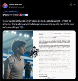 No nos engañemos, Vino a pasear: la prensa reacciona al adiós de Víctor Vandenbroucke