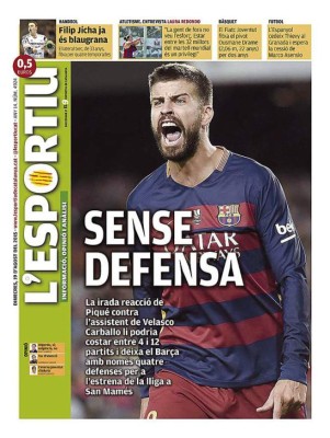 Principales portadas de los diarios deportivos del mundo