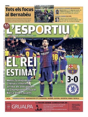 La prensa mundial se rindió ante el espectáculo brindado por Leo Messi