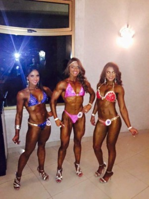 Derroche de belleza en el XXII Campeonato Nacional de fisicoculturismo de Honduras