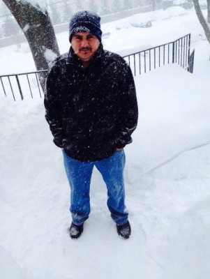 Fotos: Así viven hondureños la gran nevada en Estados Unidos