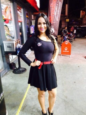 Conocé a la bella Febe Maldonado, la chica sexy de los estadios en Honduras