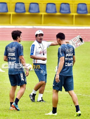 La Selección de Honduras entrena a tope, previo a su amistoso contra Mexico