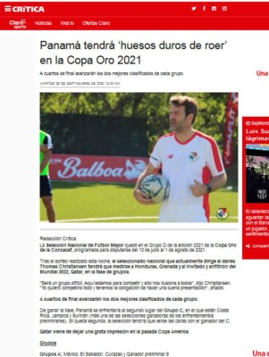 'El Grupo de la Muerte': Lo que dice la prensa de Panamá sobre Honduras y sus rivales en Copa Oro