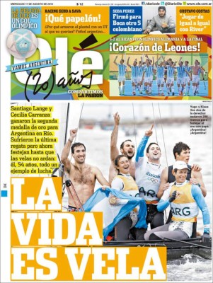 PORTADAS: Lo que amaneció diciendo el mundo deportivo hoy miércoles 17 de agosto