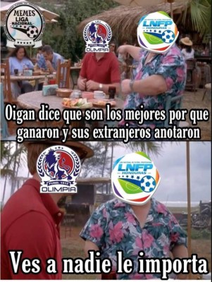 Los memes que dejó la jornada 1 del Torneo Apertura de la Liga Nacional