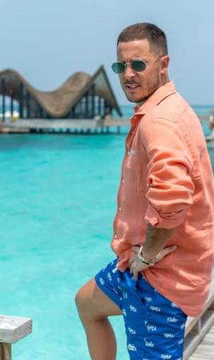 Hazard sorprende con su nueva vida tras olvidarse del fútbol: ¡Muy duro, amigo! Tengo que bajar un poquito más de peso