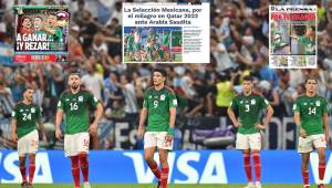 Así amanecieron las portada mexicanas este miércoles previo al juego ante Arabia Saudita.