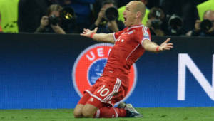 Arjen Robben tuvo que esperar su quinta final para celebrar.