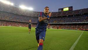 Al parecer Dani Alves vive su última temporada en el Barcelona. Su contrato termina en junio.