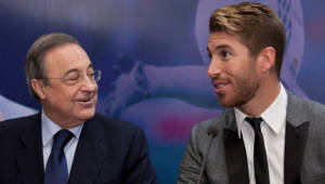 Sergio Ramos aseguró que no hay diferencias con Florentino Pérez y tampoco están viendo ofertas.