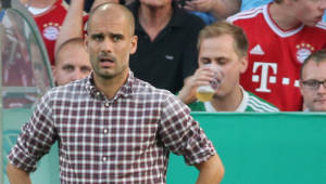 El técnico Pep Guardiola sabe la presión que tiene en el Bayern de Múnich.