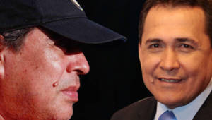 Edwin Pavón y Nahún Espinoza se retaron el lunes por la noche en un programa de televisión en vivo.