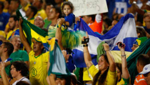 El juego Honduras-Brasil dejó un récord de asistencia en el Sun Life Stadium una recaudación millonaria.