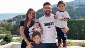 La familia Messi siempre se muestra activa en redes sociales con travesuras de los niños / Agencias