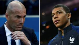 Zinedine Zidane dice que Mbappé está muy bien donde se encuentra actualmente.