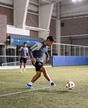 Kevin Bonilla tiene 22 años, juega como lateral derecho en el Real Salt Lake y es hijo de hondureños.